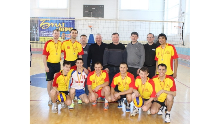 Сборная команда города Канаша - победитель первенства Чувашской Республики по волейболу 2016 года среди мужских команд городов и районов второй лиги