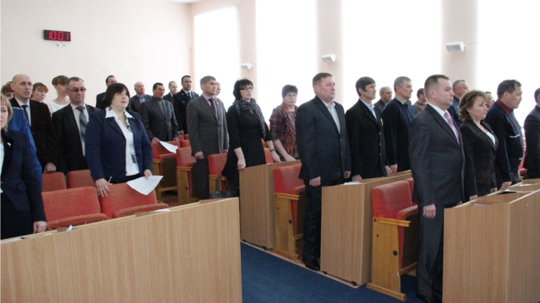 Состоялось шестое заседание Собрания депутатов Красночетайского района