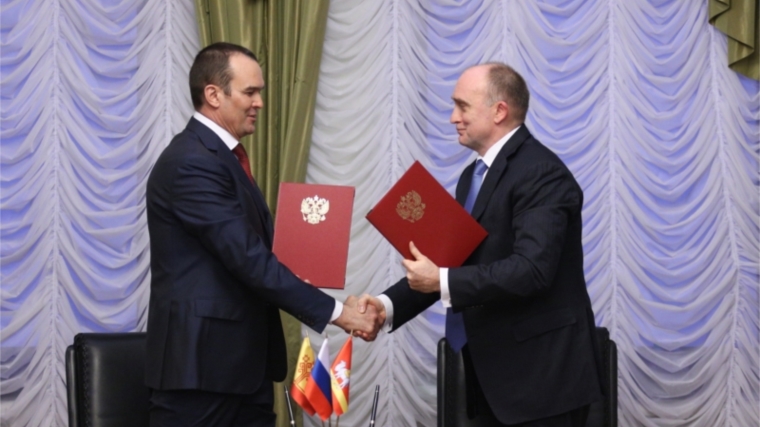 Подписано Соглашение о сотрудничестве между Правительством Челябинской области и Кабинетом Министров Чувашской Республики