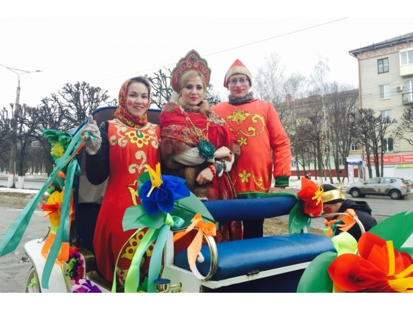 В Чебоксарах начались проводы зимы ("Мой город Чебоксары")