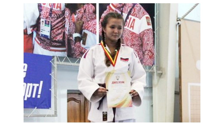 Учащаяся Туванской основной школы Шумерлинского района — чемпион Чувашской Республики по дзюдо