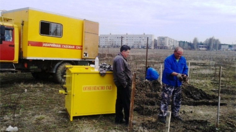 Начаты работы по газификации улицы Благовещенская новой застройки д. Шумерля Шумерлинского сельского поселения