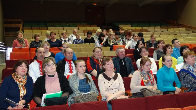 В Красночетайском районе проходит республиканский семинар для работников культуры