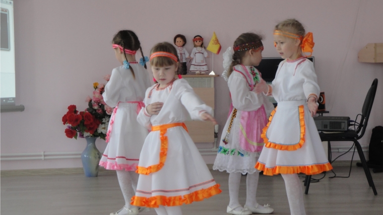 В детском саду «Солнышко» прошел праздник День чувашского языка «Край родной- Чувашский край»