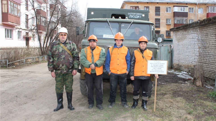 В Канаше проходит командно-штабное учение по отработке вводной по аварии на водопроводной сети