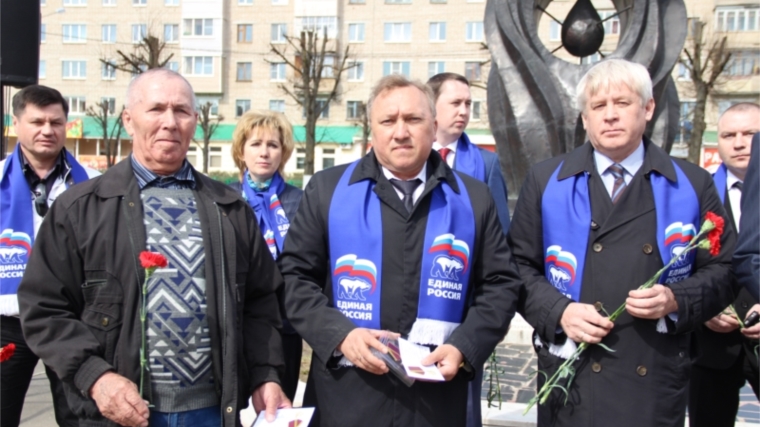 В Новочебоксарске состоялся торжественный митинг, посвящённый Международному Дню радиационных аварий и катастроф и 30-ой годовщине со дня аварии на Чернобыльской АЭС