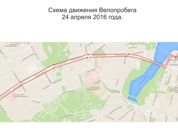 В Чебоксарах определен маршрут велопробега, посвященного 71-летию Победы ("Чебоксары.ру")