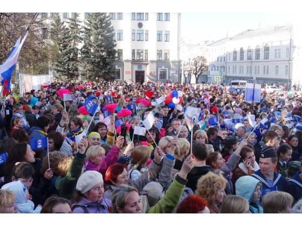 В Чебоксарах массово исполнят песню «День Победы» ("Мой город Чебоксары")