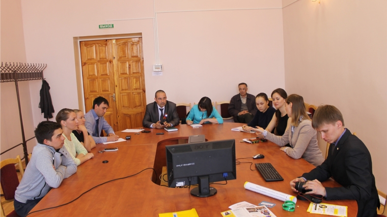 Состоялась встреча представителей Чувашского регионального отделения Российского союза сельской молодежи с молодыми специалистами