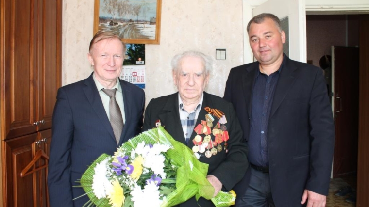 Чебоксарская ГЭС поздравила ветеранов с Днем Победы