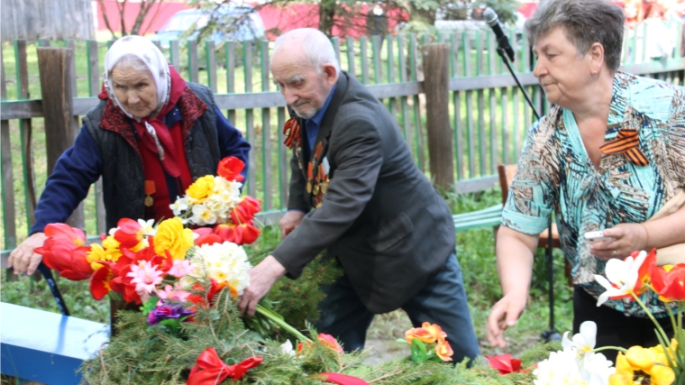 В Шумерлинском районе проходят праздничные мероприятия, посвященные 71-й годовщине Победы в Великой Отечественной войне