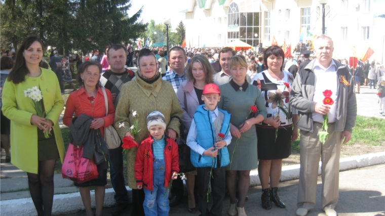 Торжественные мероприятия, посвященные Дню Победы в Моргаушском районе