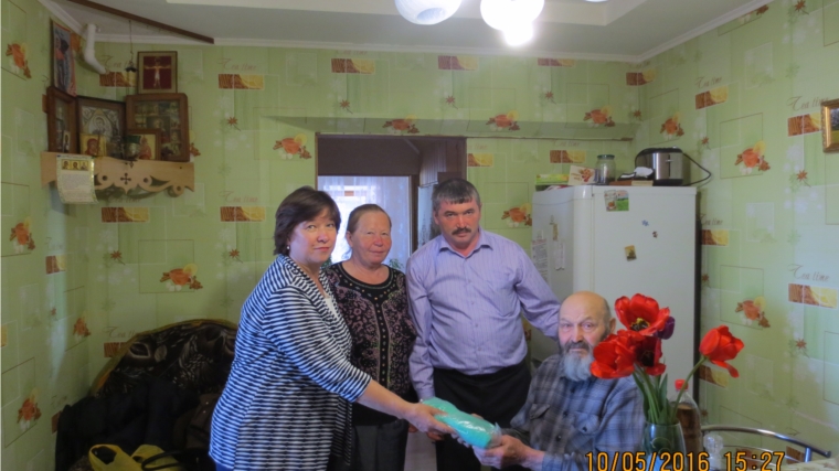 В Яльчикском районе чествовали ветерана Великой Отечественной войны