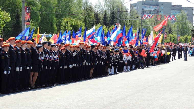 Новочебоксарск отмечает 71-ую годовщину со Дня Победы