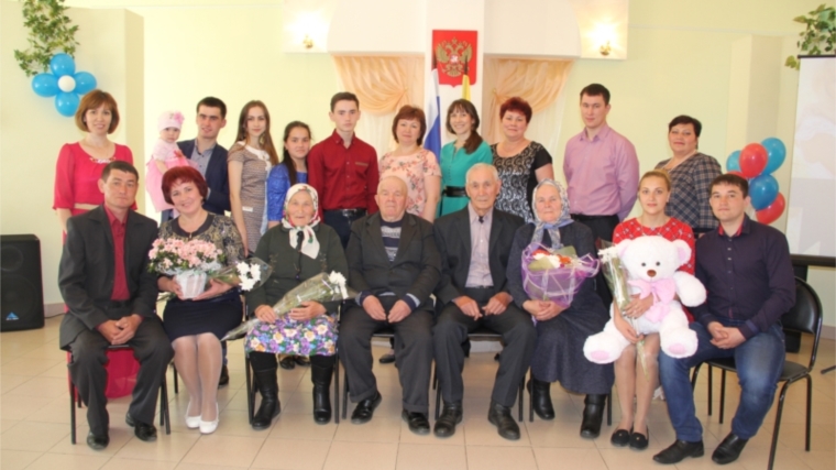 В отделе ЗАГС администрации Шемуршинского района прошёл праздник, посвященный международному Дню семьи