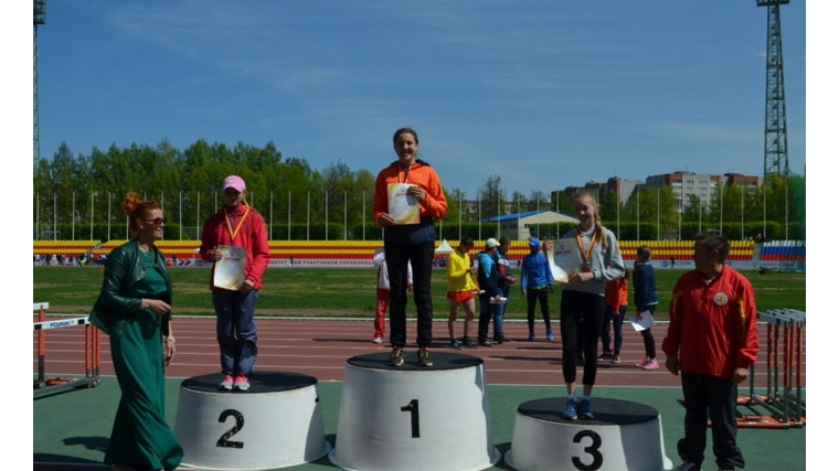 Цивильские спортсмены - участники чемпионата и первенства Чувашской Республики по легкой атлетике