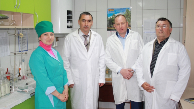 Руководитель Государственной ветеринарной службы Чувашской Республики Сергей Скворцов с рабочим визитом посетил Красночетайский район