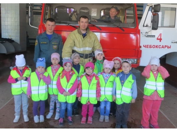 В чебоксарских детских садах прошла тематическая неделя пожарной безопасности (&quot;Чебоксары.ру&quot;)