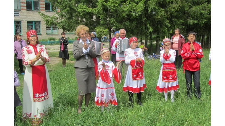 «Союз пенсионеров России» по Цивильскому району на празднике «Акатуй» в Игорварской школе