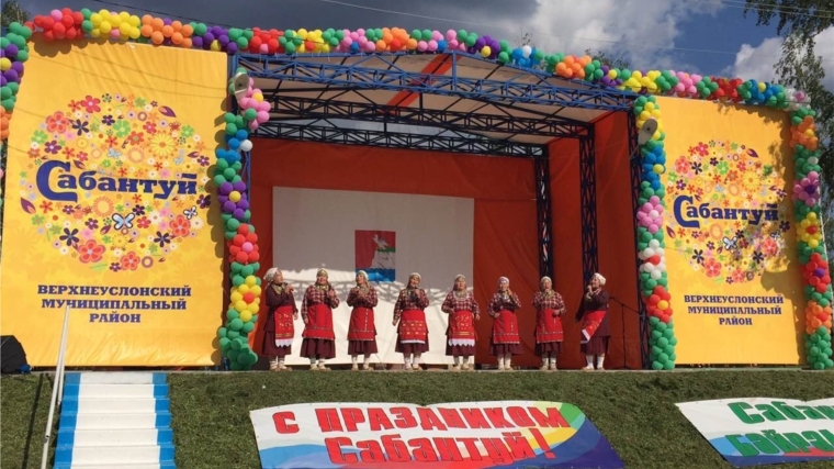 Делегация Канашского края приняла участие в проведении татарского национального праздника Сабантуй в Верхнеуслонском муниципальном районе Республики Татарстан