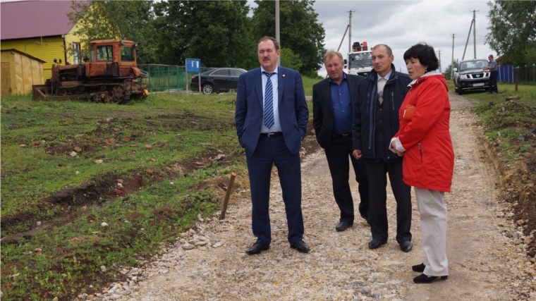 Министр транспорта и дорожного хозяйства Чувашской Республики Михаил Резников посетил Красноармейский район