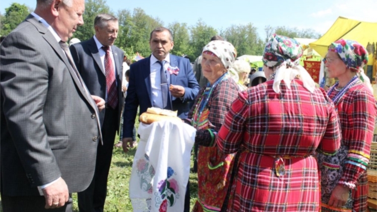 _Праздник песни, труда и спорта в Моргаушском районе