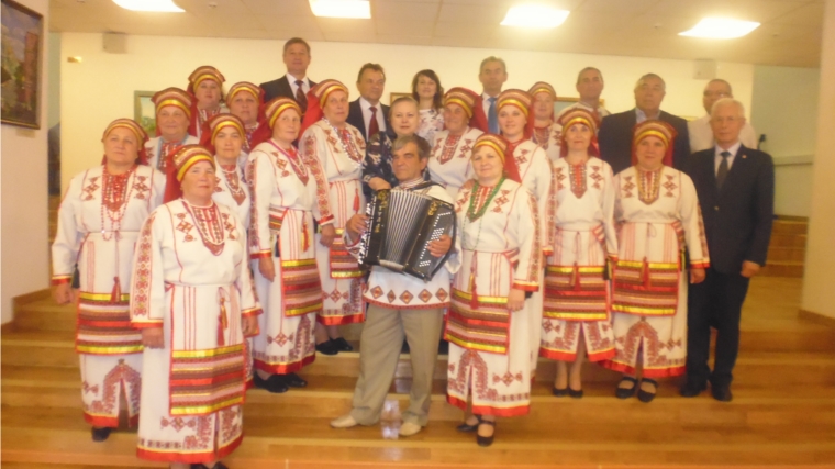Мордовский фольклорный народный ансамбль «Умарина» на фестивале «Многонациональная Россия» в г. Москва