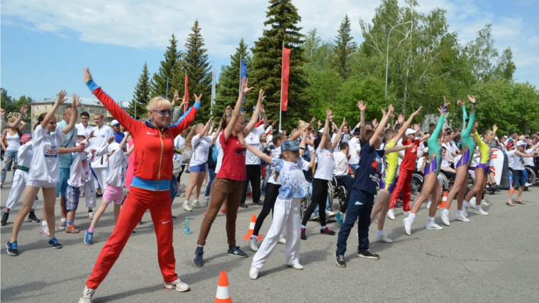 Всероссийский олимпийский день отметили в субботу в городах и районах Чувашии