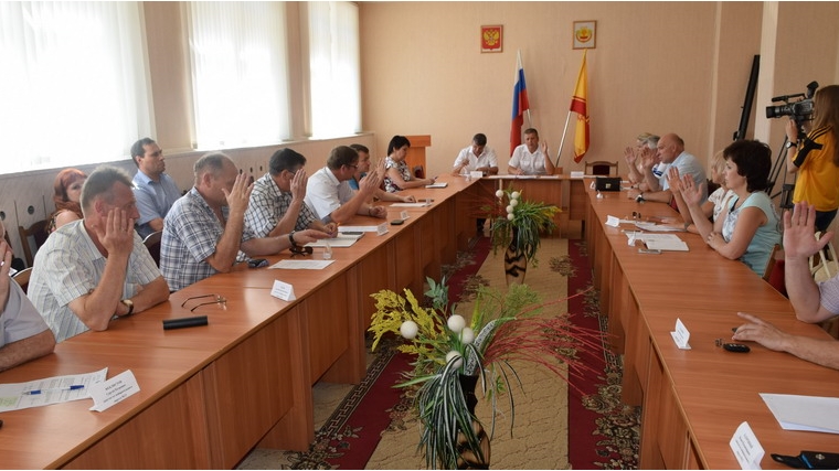 Состоялось очередное заседание Собрания депутатов города Шумерли