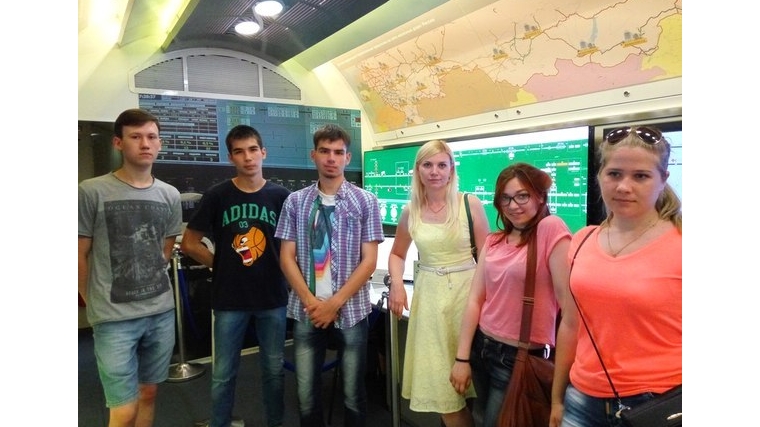 Студенты ЧГПУ посетили выставочно-лекционный комплекс ОАО «РЖД»