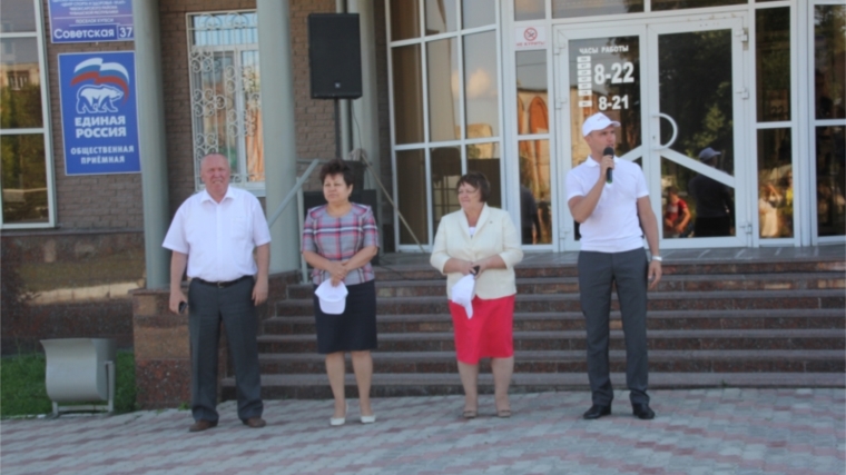 Альбина Егорова приняла участие в мероприятии, посвященном Дню молодежи