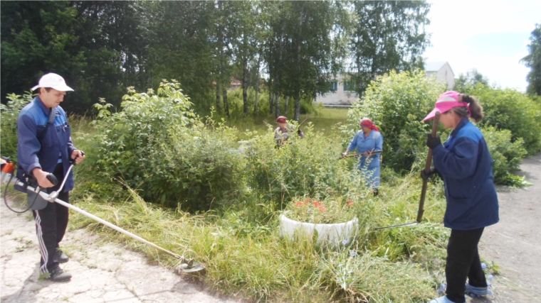 Очередной день благоустройства в Янгорчинском сельском поселении