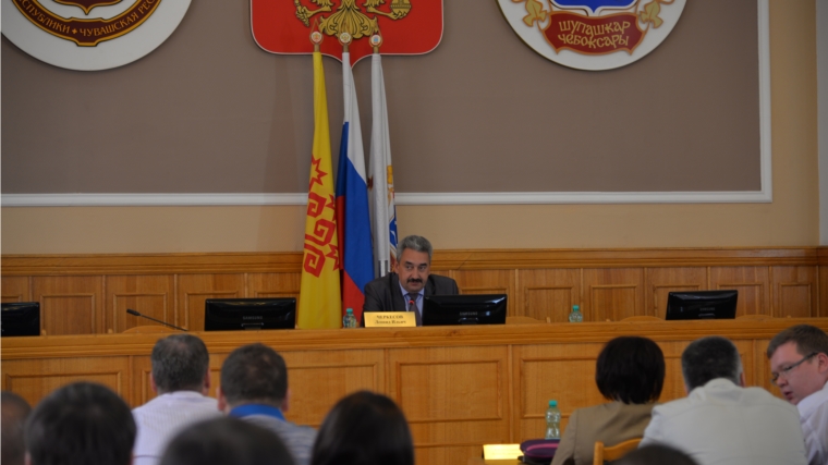 Состоялось 8-е заседание Чебоксарского городского Собрания депутатов