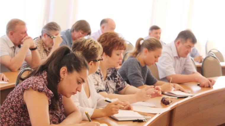 Состоялось первое заседание оргкомитета по подготовке и проведению Дня города Новочебоксарска