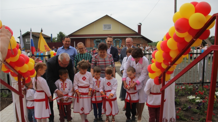 Чебоксарский район: в деревне Сятра - Марги открылся новый фельдшерско-акушерский пункт