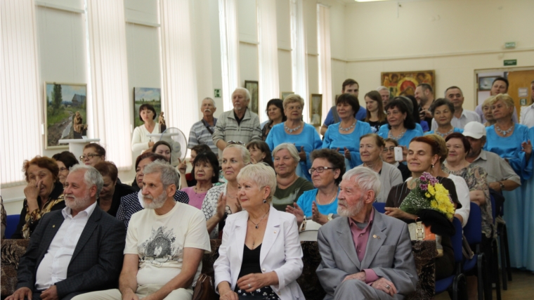 Состоялось открытие выставки Юрия Милославского в Новочебоксарском художественном музее