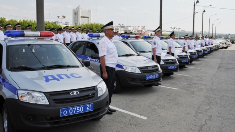 Автопарк отделения ГИБДД г. Канаш пополнился новым автомобилем
