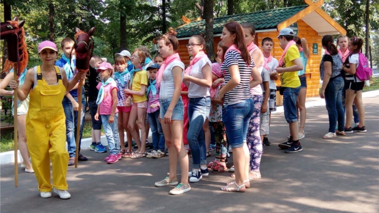 «Лето в парке» для чебоксарских школьников продолжается