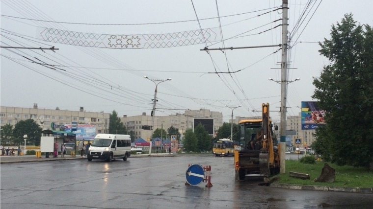 В Новочебоксарске приступили к реконструкции дороги по улице Винокурова