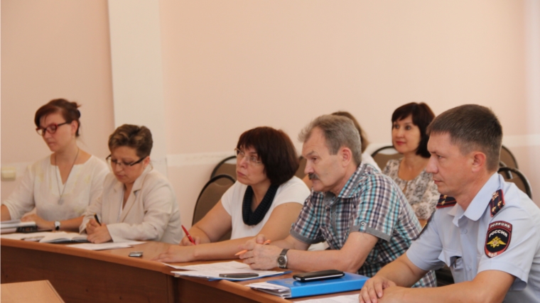 В администрации города Новочебоксарска состоялось заседание антинаркотической комиссии