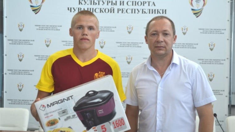 Студент ЧГСХА Алексей Иванов - победитель Всероссийских летних сельских спортивных игр
