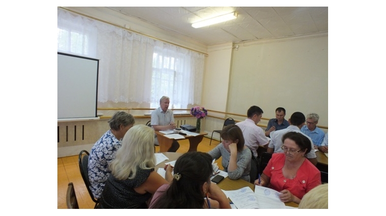 В Ядринском районе состоялось совещание руководителей образовательных организаций