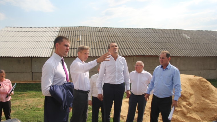 Глава Чувашии Михаил Игнатьев с рабочим визитом находится в Чебоксарском районе