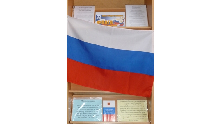 В Межпоселенческой центральной библиотеке оформлена информационная выставка «Гордый символ России»