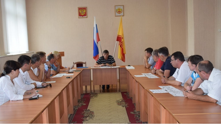 Глава администрации города Шумерли А.Г. Зиновьев провел встречу с предпринимательским сообществом