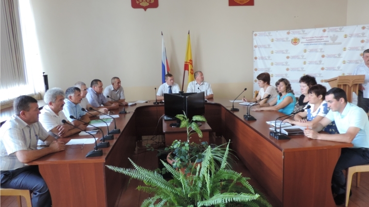 В администрации Шемуршинского района состоялось расширенное заседание комиссии по предупреждению и ликвидации чрезвычайных ситуаций