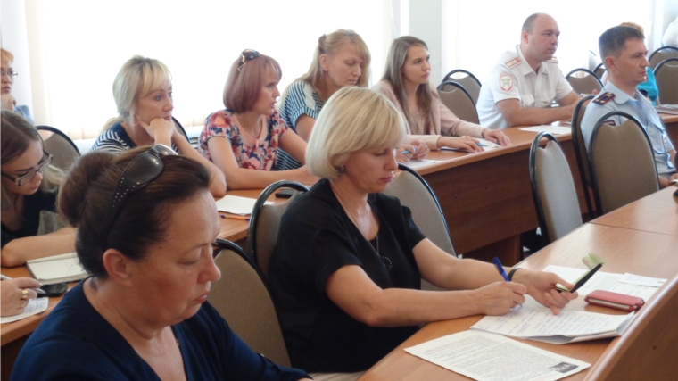 В Новочебоксарске состоялось расширенное совещание.
