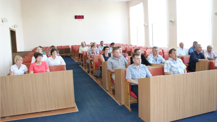 Состоялось девятое очередное заседание Собрания депутатов Красночетайского района
