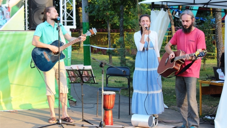В парке «Лакреевский лес» г.Чебоксары состоялся концерт бардовской песни