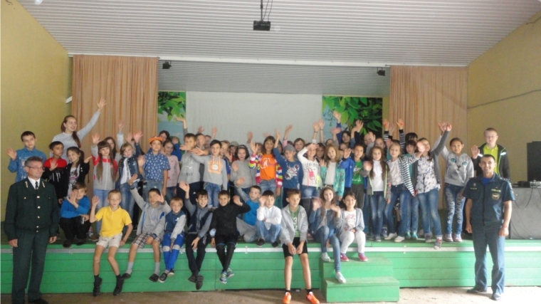 В детском оздоровительном лагере «Космонавт» им. А.Г. Николаева» проведена очередная профилактическая беседа